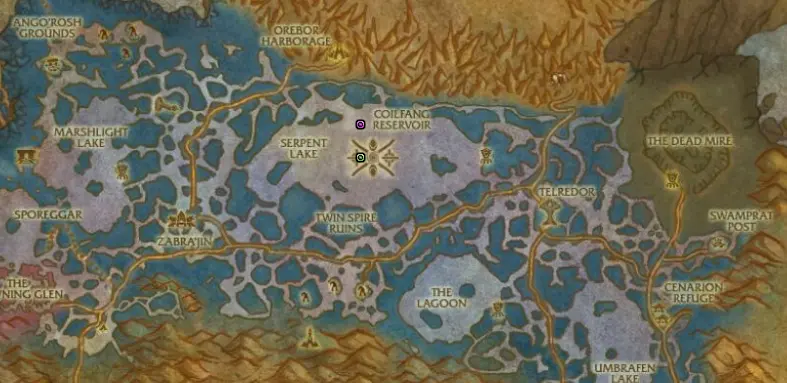 tbc anniversary Slave Pens dungeon locations tbc anniversary Slave Pens dungeon locations